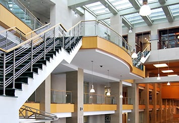 commercial or government building interior